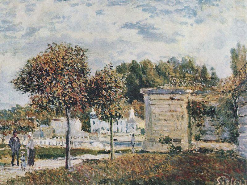 Alfred Sisley Schwemme von Marly china oil painting image